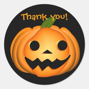 Halloween Runt Klistermärke