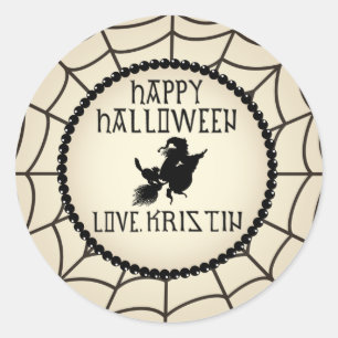 Halloween Runt Klistermärke