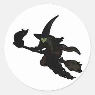 Halloween Runt Klistermärke