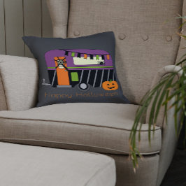 Halloween RV Camper Kudde