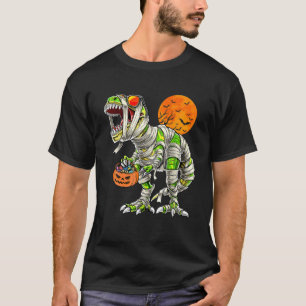Halloween S för boys Kids Dinosaur T Rex Mummy Pum Shirt