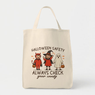 Halloween Safety Trick eller Treat Bag Tygkasse