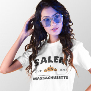 HALLOWEEN SALEM HALLOWEENTOWN EST. 1626 T SHIRT