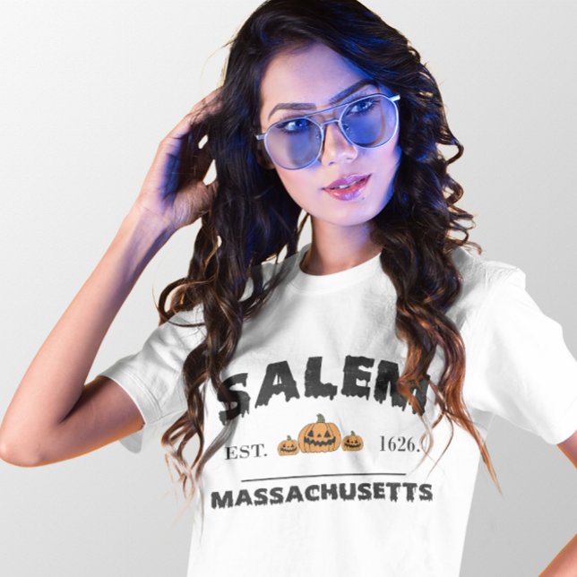 HALLOWEEN SALEM HALLOWEENTOWN EST. 1626 T SHIRT (Skapare uppladdad)
