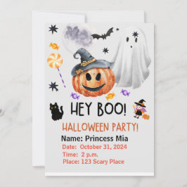 Halloween samlas med slitbanor och tricks inbjudningar