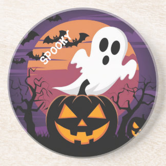 Halloween Sandstone Underlägg. Underlägg