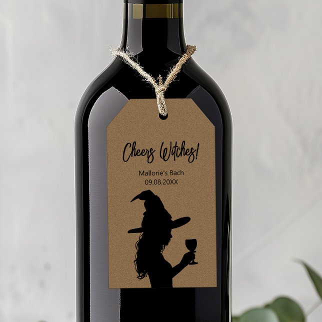 Halloween Sängvätstilläbehör, Skål Häxor Presentetikett (Skapare uppladdad)