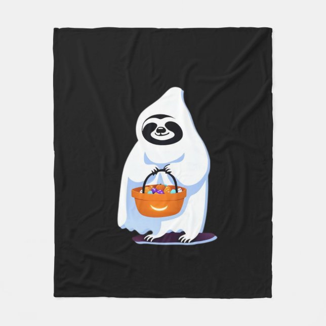 Halloween-sansad design, det här är min mänskliga  fleecefilt (Framsidan)