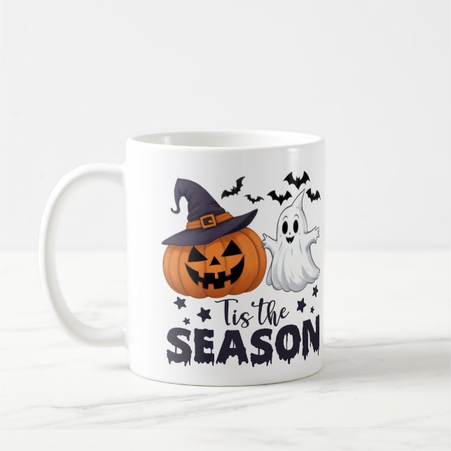 Halloween-säsong Kaffemugg (Vänster)