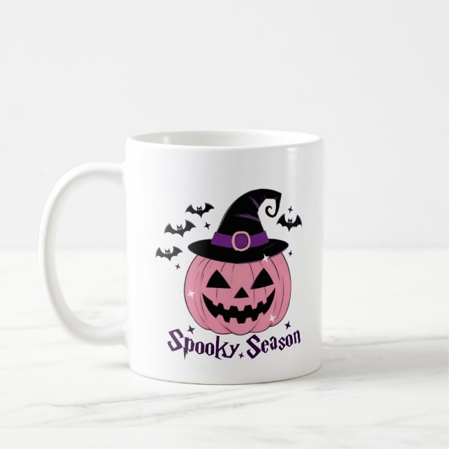Halloween-säsong Kaffemugg (Vänster)