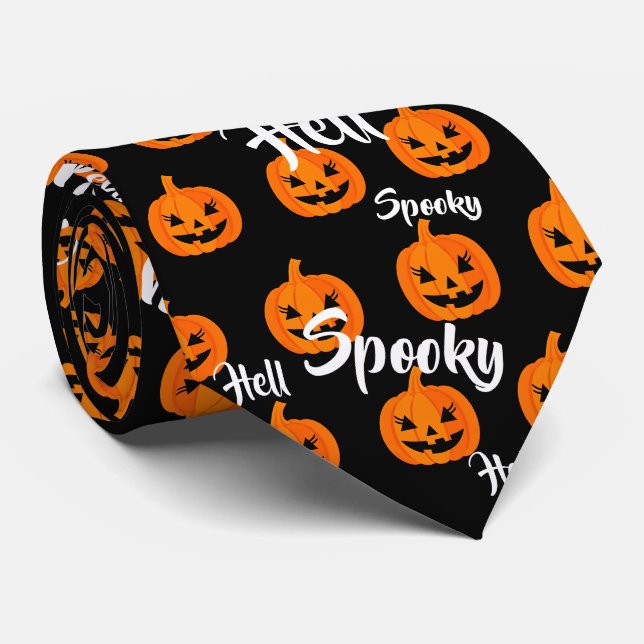 Halloween Scary Ansikte Jack-O-Lantern Anpassnings Slips (Rullad)