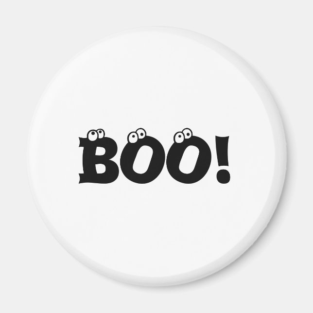 Halloween Scary Boo! Magnet (Framsidan)