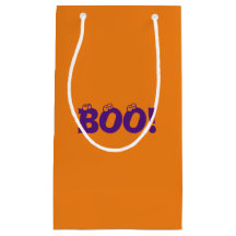 Halloween Scary Boo, ögonbollar lila orange Behand