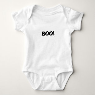 Halloween Scary Boo! svartvit kostym T Shirt