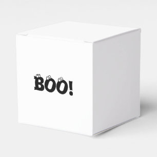 Halloween Scary Boo! svartvita ögonbollar Presentaskar