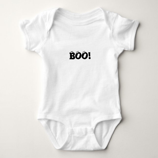 Halloween Scary Boo! T Shirt (Framsida)