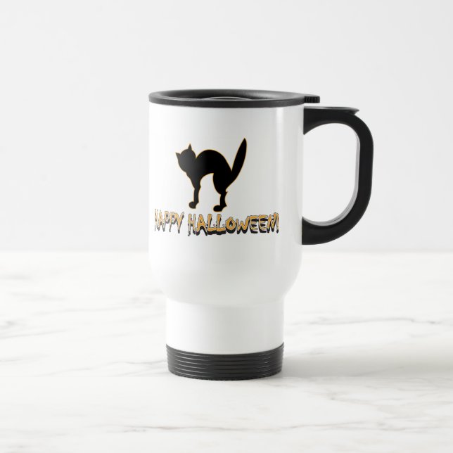 Halloween Scary Cat Resemugg (Höger)