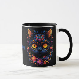 Halloween/Scary Cat/Witch/Wizard-personlig Mugg