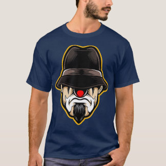 Halloween Scary Clown Cholo Gangster T Shirt