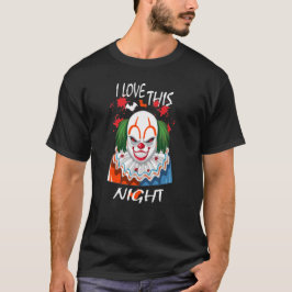 Halloween Scary Clown Funny Gifts T Shirt