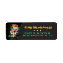 Halloween Scary Clown Vuxen Creepy Circus Party