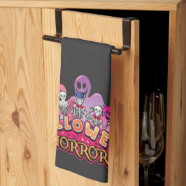 Halloween Scary Clowns Horror Kitchen Towel Kökshandduk