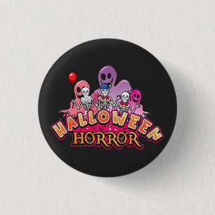 Halloween Scary Clowns Horror Knapp