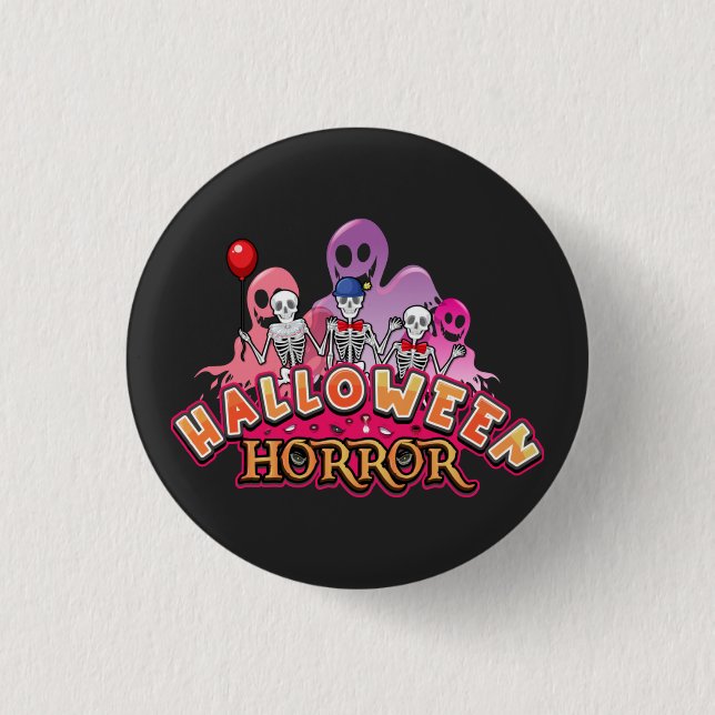 Halloween Scary Clowns Horror Knapp (Framsida)