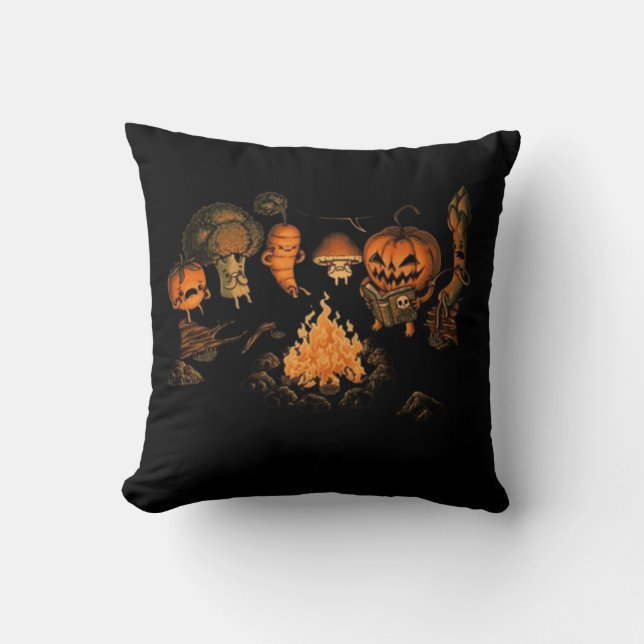 Halloween Scary Design Kudde (Framsida)