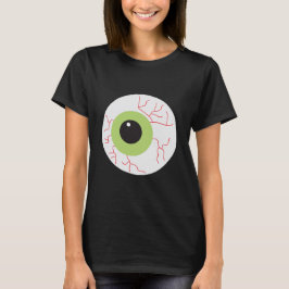 Halloween Scary Eyeball T Shirt