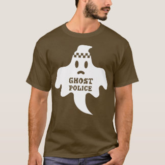 Halloween Scary Ghost Police Spooky Boo Funny 279 T Shirt