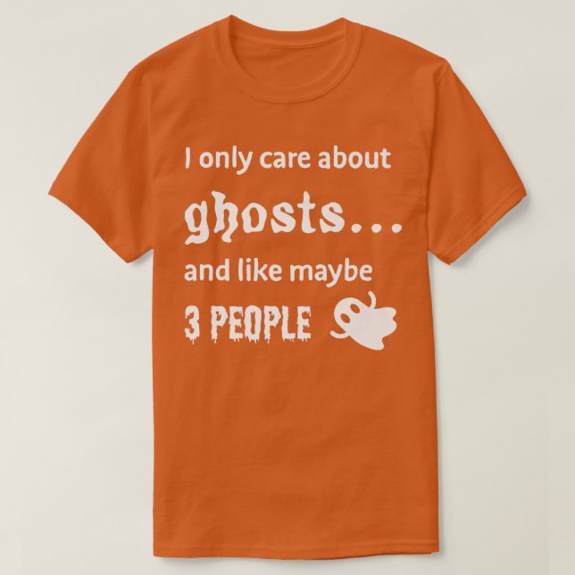 Halloween Scary Ghost Spooky Boo Funny 280 T Shirt (Design framsida)