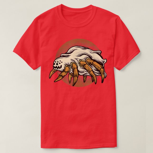 Halloween Scary Horrorcontest Skeleton Spider Ghos T Shirt (Design framsida)