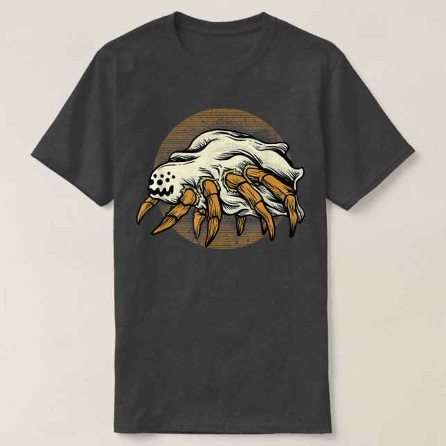 Halloween Scary Horrorcontest Skeleton Spider Ghos T Shirt (Design framsida)