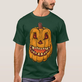 Halloween Scary Jack o lantern T Shirt