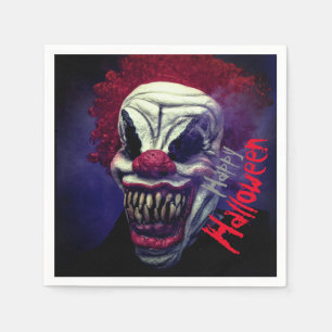 Halloween Scary Monster Clown Pappersservett