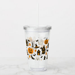 Halloween Scary Mönster - Spooky & Festive Take Away Mugg