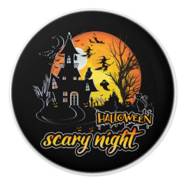 Halloween Scary Night Knopp