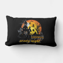 Halloween Scary Night Lumbarkudde