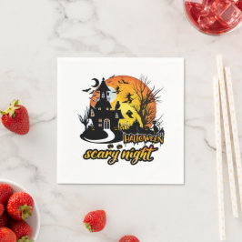 Halloween Scary Night Pappersservett