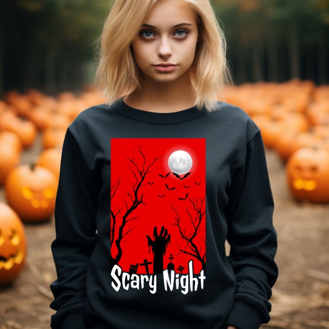 Halloween Scary night T-Shirt (Skapare uppladdad)