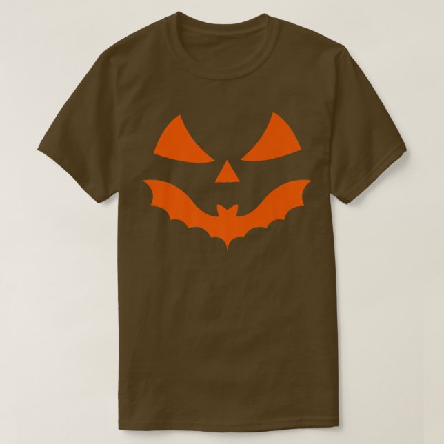Halloween scary pumpkin jack o lantern jackolanter t shirt (Design framsida)