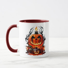 Halloween Scary Pumpkin Mugg