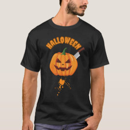 Halloween Scary Pumpkin T Shirt