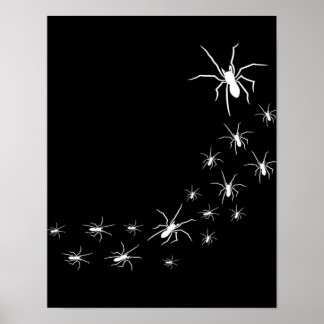 Halloween Scary Spider | Spider Älskare Gift Idea Poster