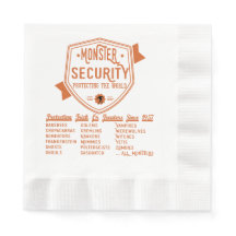 Halloween Scary Spooky Monster Security Funny