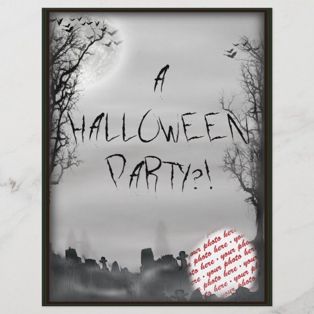Halloween Scen Fotram (Framsida)
