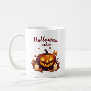 Halloween-scen Kaffemugg