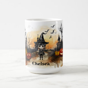 Halloween Scene Kaffemugg
