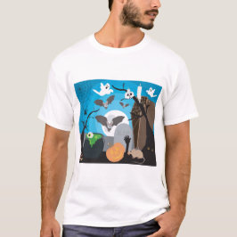Halloween Scene T Shirt